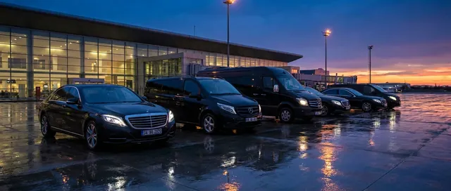 Luxury VIP transfer fleet lineup